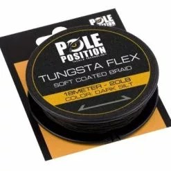 Strategy Pole Position Tungsta Flex Soft Coated Braid Dark Silt