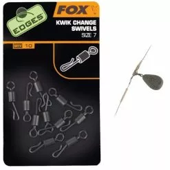 Fox Kwik Change Swivels Size 7