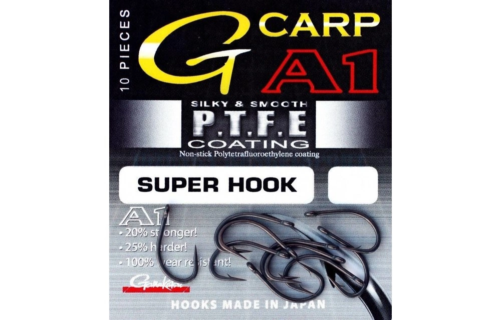 Gamakatsu G-Carp A1 Super Hook P.T.F.E Coating 1 Gamakatsu G-Carp A1 Super Hook P.T.F.E Coating