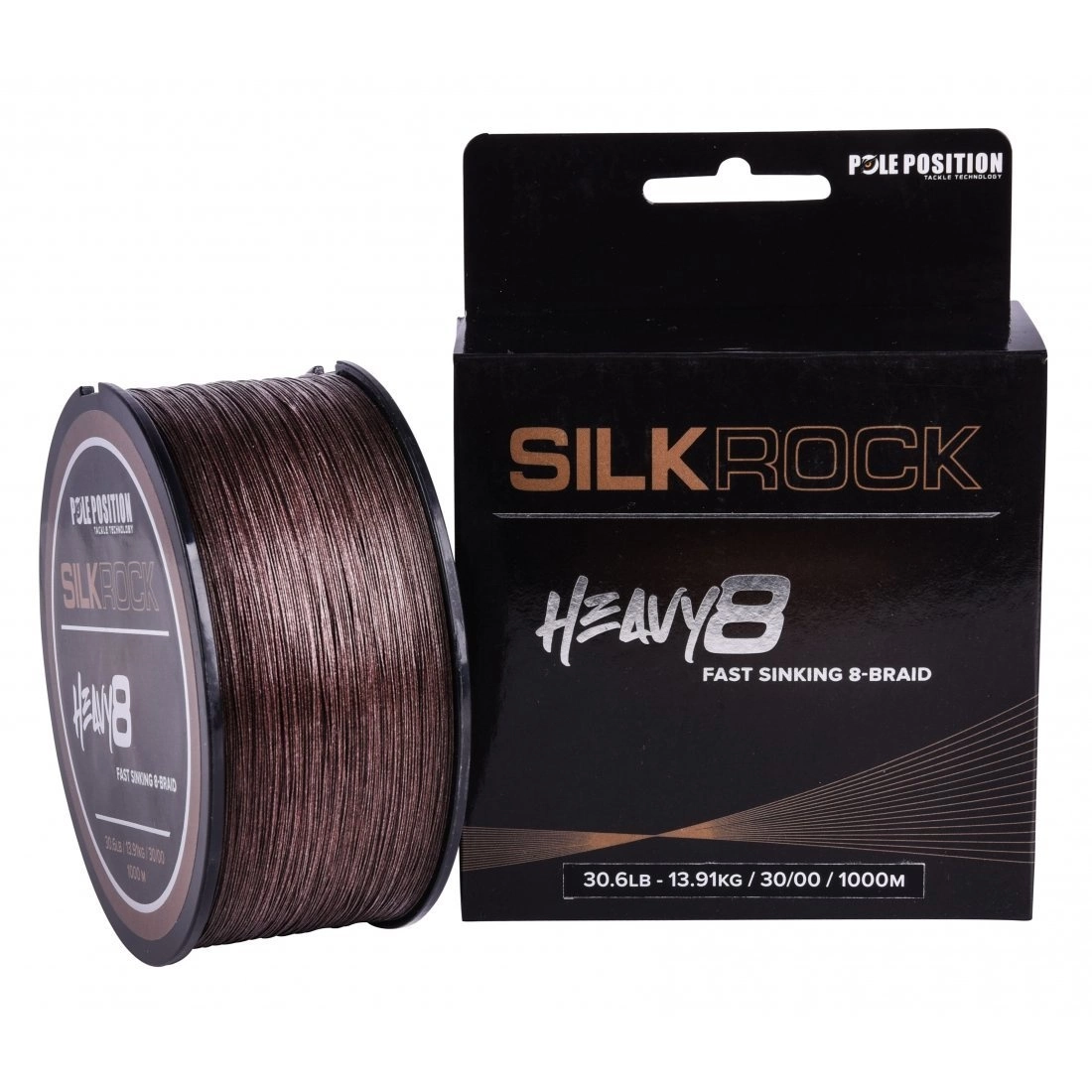 Pole Position Silkrock Heavy8 Brown 0,30mm 1000m 1 Pole Position Silkrock Heavy8 Brown 0,30mm 1000m