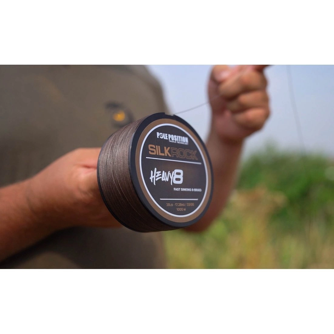 Pole Position Silkrock Heavy8 Brown 0,30mm 1000m 3 Pole Position Silkrock Heavy8 Brown 0,30mm 1000m - Afbeelding 3