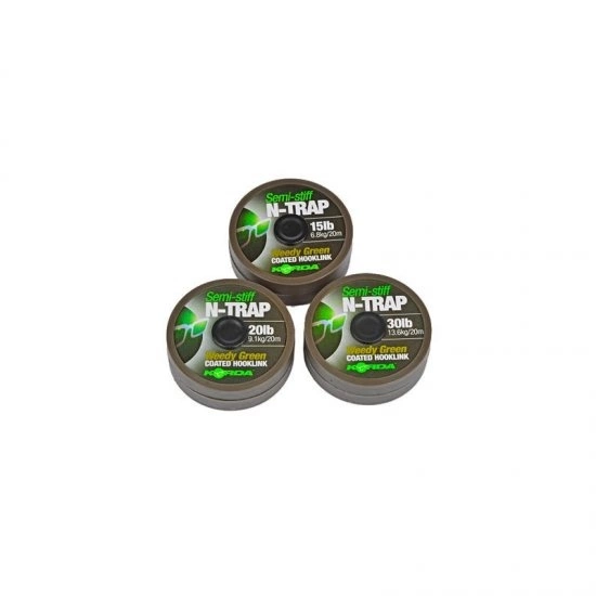 Korda N-Trap Semi Stiff - Coated Hooklink 1 Korda N-Trap Semi Stiff - Coated Hooklink