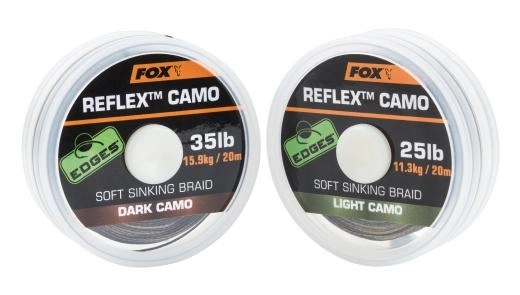Fox Reflex Camo Soft Sinking Braid - Light Camo 1 Fox Reflex Camo Soft Sinking Braid - Light Camo